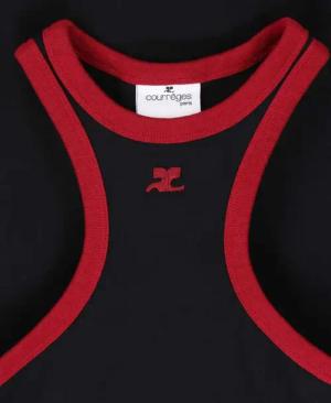 Courrèges - Mini Shift Dress – Black - Größe M - schwarz