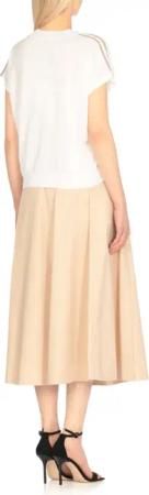Peserico - White Linen And Cotton Sweater - Größe 40 - white