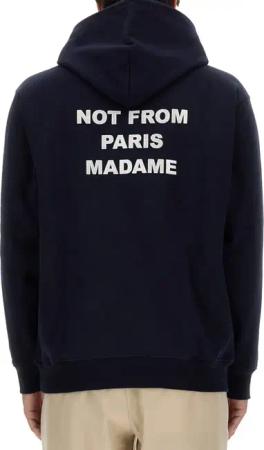 Drôle De Monsieur - "Slogan" Sweatshirt - Größe S - schwarz