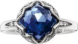 Thomas Sabo Ring - Ring - Gr. 56 - in Blau - für Damen