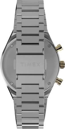 Timex Uhren - Quartz Analog Chronograph Q Timex® Chronograph - Gr. unisize - in Silber - für Damen
