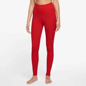 Nike W NK Dri-Fit Zenvy High-Rise Tight Damen (Rot XS Größe)