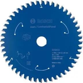 Bosch Kreissägeblatt Expert for Laminated Panel für Akkusägen 165 x 1,8/1,2 x 20 48 Zähne