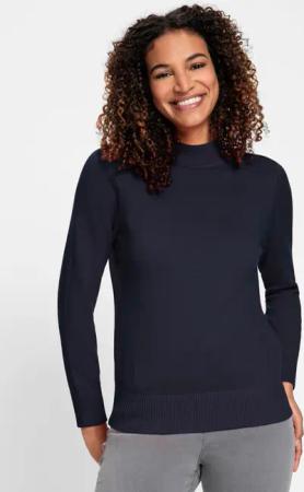Stehkragenpullover