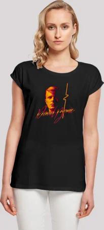 F4NT4STIC T-Shirt "David Bowie Photo Angle 90s", Print