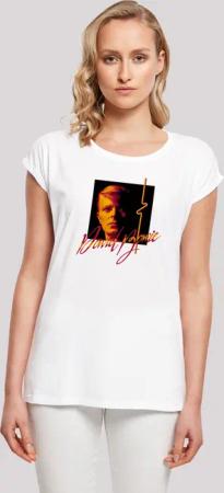F4NT4STIC T-Shirt "David Bowie Photo Angle 90s", Print