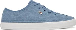 Tommy Hilfiger Sneakers Washed Canvas Vulc Sneaker FW0FW08894 Blau