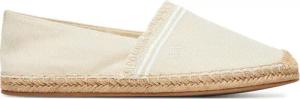 Tommy Hilfiger Espadrilles Fringe Canvas Closed Espadrille FW0FW08881 Beige