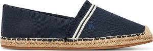 Tommy Hilfiger Espadrilles Fringe Canvas Closed Espadrille FW0FW08881 Dunkelblau