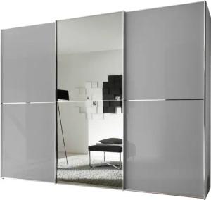 STAUD Schwebetürenschrank "Sinfonie Plus, edles Design in hochwertiger Qualität, Made in Germany", (in 4 verschiedenen Ausstattungen erhältlich), Mit kombinierter Glas-Spiegel-Front, viele Varianten