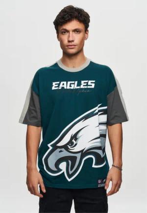Recovered T-Shirt "NFL Eagles Philadelphia Cut and Sew Midnight", (1 tlg.), für alle Philadelphia Eagles-Fans