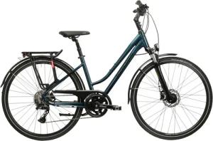 Kross Trekkingrad "Trekkingrad Trans 7.0 blau 20 Gänge", 20 Gang, Shimano, CUES U6020 Schaltwerk, Kettenschaltung