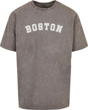 Merchcode T-Shirt "Merchcode Herren Boston X Acid Washed Heavy Oversize Tee", (1 tlg.)