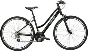 Kross Crossrad "KROSS Crossbike Evado 2.0 28" schwarz 21 Gänge", 21 Gang, Shimano, Tourney Schaltwerk, Kettenschaltung