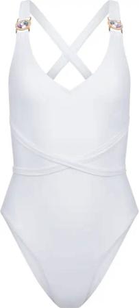 Moda Minx Badeanzug "Amour", (1 St.), mit funkelndem Steinbesatz