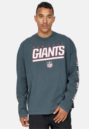 Recovered Langarmshirt "NFL New York Giants Oversized L/S Washed", (1 tlg.), für alle New York Giants-Fans