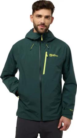 Jack Wolfskin Eagle Peak 2L Jacket Men Regenjacke Herren M green,olive black olive