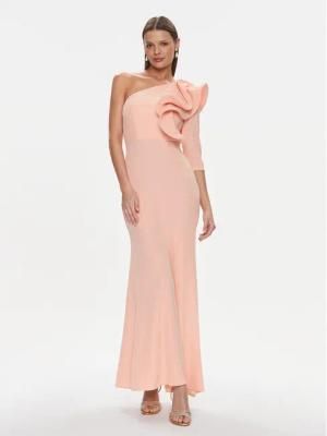 Rinascimento Abendkleid CFC0117459003 Rosa Regular Fit