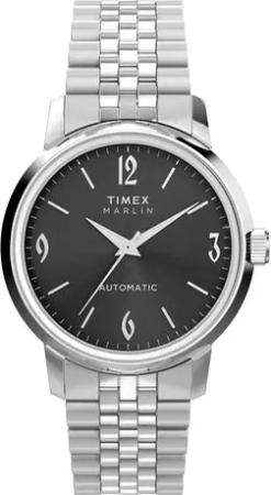 Timex Uhr Marlin® Automatic TW2W93200 Silberfarben