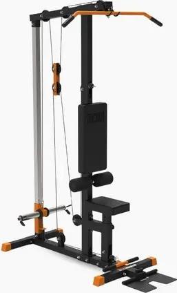 SF SUPRFIT Trainingsstation Flex Home Latzugmaschine freistehend - Plate load, Freistehende Konstruktion: Kein Bohren, ideal für jedes Homegym