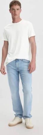 hessnatur Herren Jeans BEN Regular Straight aus Bio-Denim - blau - Größe 38/32