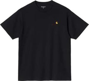 Carhartt Wip American Script T-shirt Schwarz