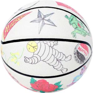 Market Varsity Handgezeichnet Basketball Indoorball Beige