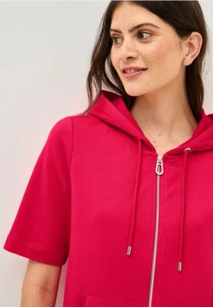 Cecil Damen Kapuzenjacke in Rot, Gr: S