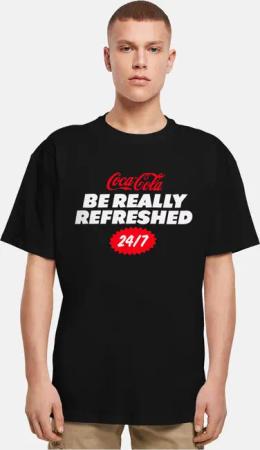 Merchcode Coca Cola Refreshed Oversize Tee
