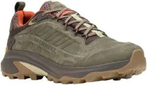 Merrell Moab Speed 2 Leather WP (Nubukleder, wasserdicht) olivegrün Herren Wanderschuh