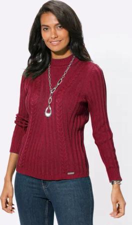 Stehkragenpullover