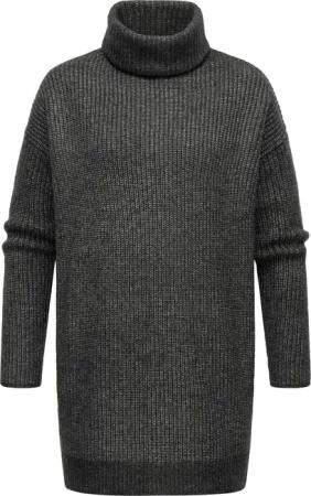 Ragwear Strickpullover "Lynea Remake", Damen Rollkragenpullover aus Strick