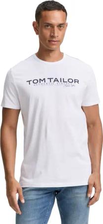 TOM TAILOR Rundhalsshirt, mit Logoprint
