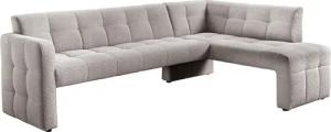 exxpo - sofa fashion Essbank "Barista, bequem und elegant, hohe Bodenfreiheit,", Eckbank Barista bequem und elegant, hochwertige Detailverarbeitung