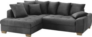Mr. Couch Ecksofa "Nikita II, L-Form, bis 140kg pro Sitzplatz belastbar", mit Kaltschaumpolsterung, wahlweise mit Bett und Bettkasten