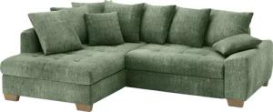 Mr. Couch Ecksofa "Nikita II, L-Form, bis 140kg pro Sitzplatz belastbar", mit Kaltschaumpolsterung, wahlweise mit Bett und Bettkasten