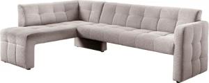 exxpo - sofa fashion Essbank "Barista, bequem und elegant, hohe Bodenfreiheit,", Eckbank Barista bequem und elegant, hochwertige Detailverarbeitung
