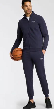 PUMA Trainingsanzug "ESS SWEAT SUIT TR", (2 tlg.), Bequemer Casual Jogginganzug