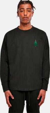 Merchcode Christmas Holly Jolly Mood Longsleeve