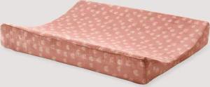 hessnatur Baby Wickelauflage-Bezug aus Bio-Baumwolle - rosa - Größe 65x50 cm