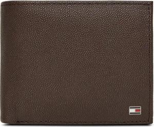 Tommy Hilfiger Große Herren Geldbörse Th Flag Cc Flap And Coin AM0AM13520 Braun