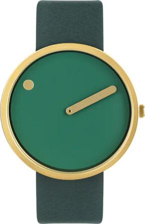 PICTO 43377-6620MG Unisex Uhr Uhr Dusty Green 40mm 5ATM