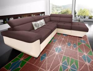COTTA Ecksofa "Speedway L-Form", mit Kopfteilverstellung, wahlweise mit Bettfunktion & Bettkasten