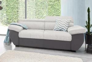 COTTA 2-Sitzer "Speedway", Big-Sofa mit Kopfteilverstellung