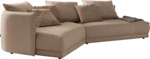 designwerk Ecksofa "New York L-Form, anmutendes Designsofa", mit moderner R&ung im Rücken