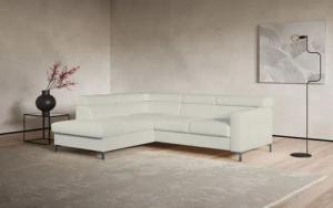 COTTA Ecksofa "Sammy L-Form", mit Kopfteilverstellung, wahlweise mit Bettfunktion & Bettkasten