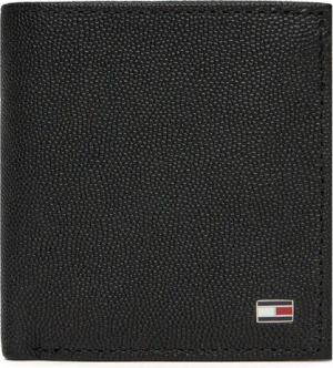Tommy Hilfiger Große Herren Geldbörse Th Flag Trifold AM0AM13521 Schwarz