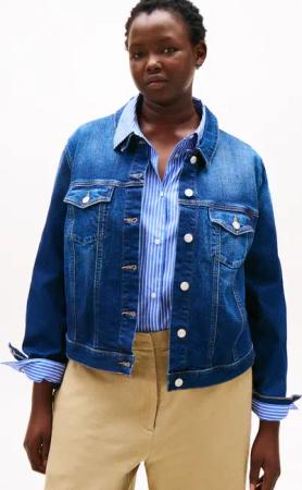 Tommy Hilfiger Curve Jeansjacke "CRV DNM NEW DOREEN SLIM JACKET"