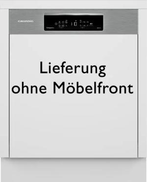Grundig vollintegrierbarer Geschirrspüler "GNVP4410DW 7637691677", 14 Maßgedecke, seitlicher Statusindikator