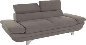 COTTA 2-Sitzer "Enterprise", Big-Sofa, mit Armteilverstellung & Kopfteilverstellung